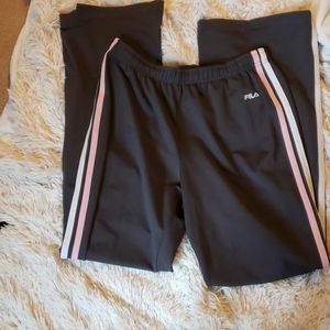 Fila athletic/jog pants size large
